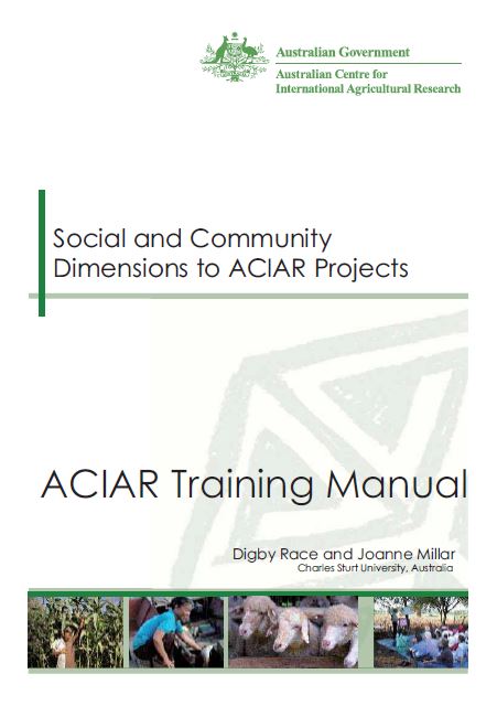 Cover - Social and community dimensions to ACIAR research