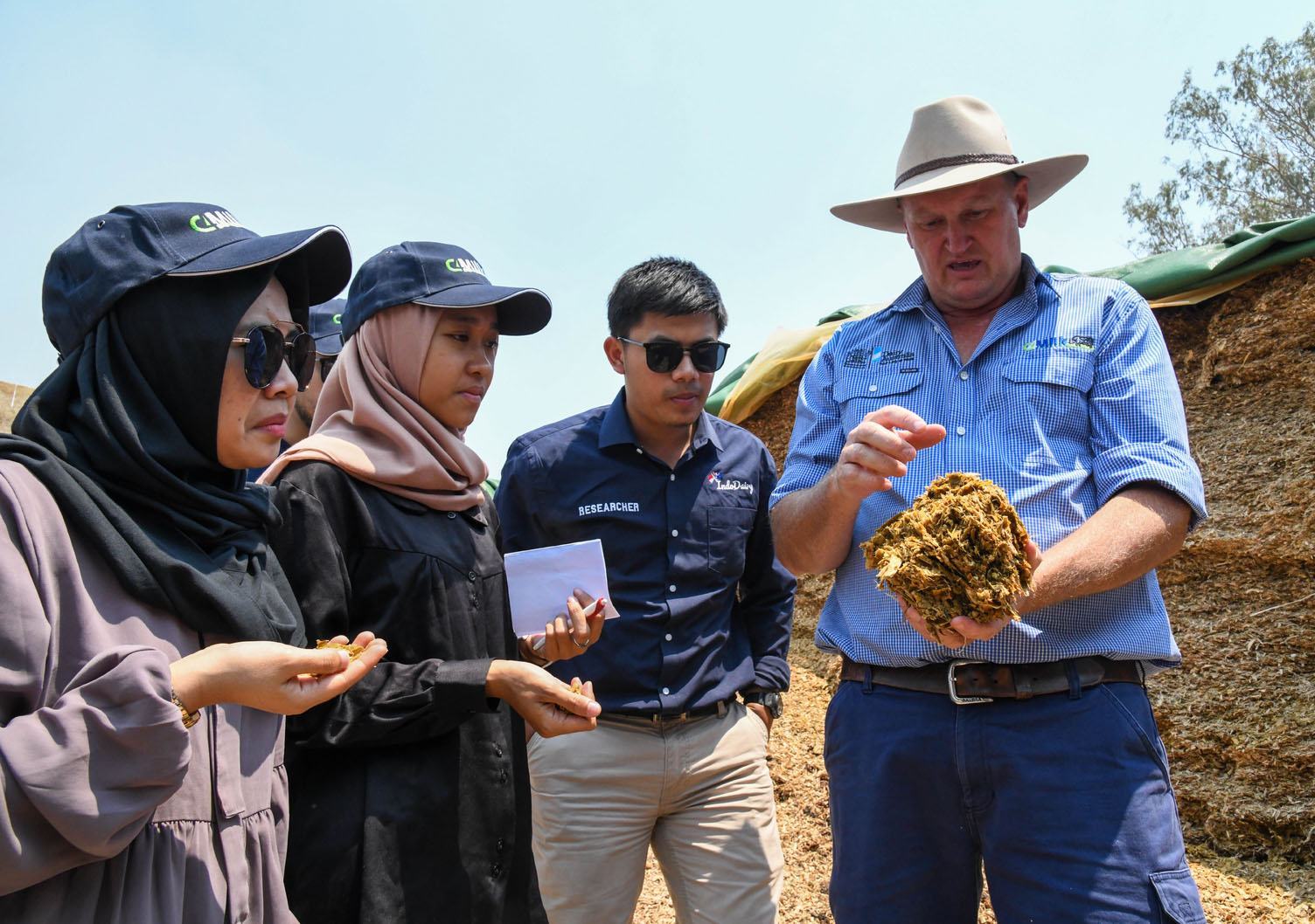 Indodairy researchers in Australia