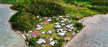 Narikoso, Kadavu in Fiji is one village already relocating due to rising sea levels. 